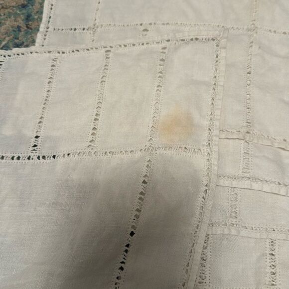 Vintage Table Linens (napkins) Lot of 7 - Picture 3 of 8